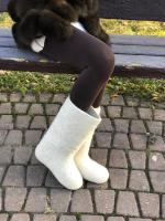 Чебоксары Валенки классические женские белые ручной работы 35