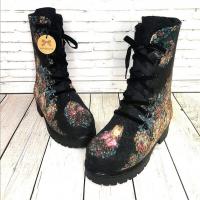 Женские ботинки валяные "Бергшаф",Rose Gold 35